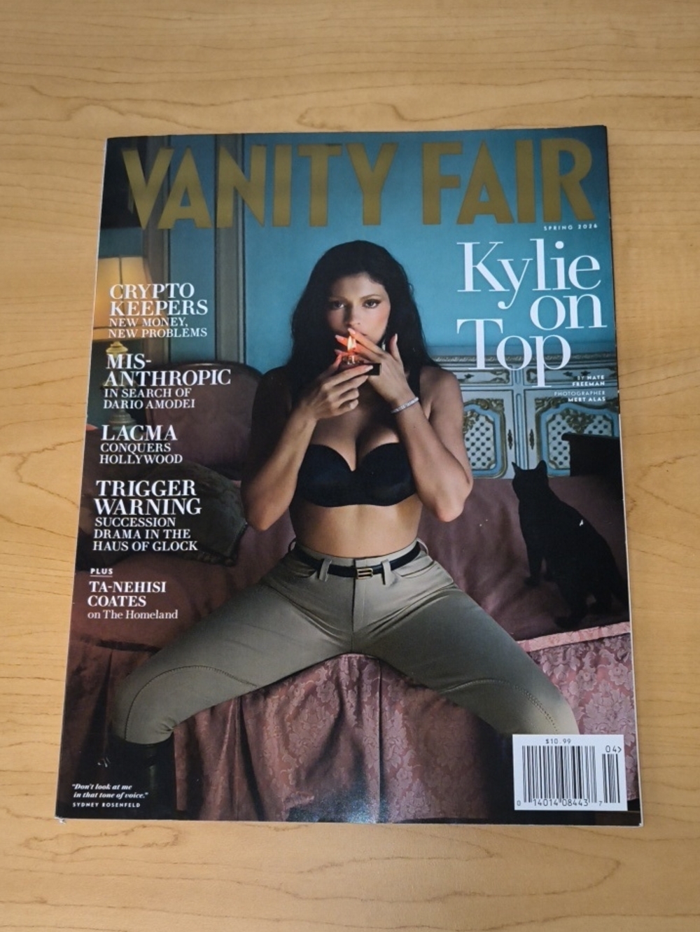 Vanity Fair MagVanity Fair Magazine Spring 2026 :Kylie Jenner Cover Kylie On Top